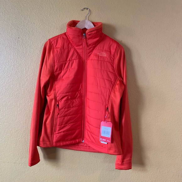 The North Face Mash Up Full Zip Jacket Red - Picture 5 of 7